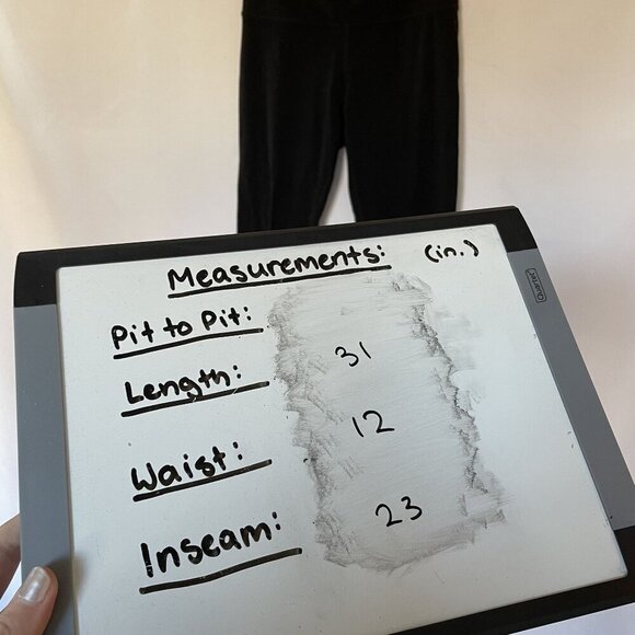 Athleta women's size XS leggings black athletic hidden pocket nylon spandex - Picture 4 of 8